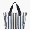 BORSA DA MARE DONNACATHERINE Riga grande - Bianco - Blu